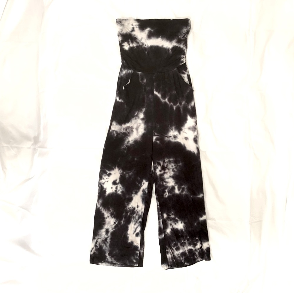 ANTISTAR Tie-Dye Tube Jumpsuit